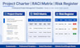 create project management documents, reports and templates