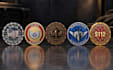 create challenge coin, crypto token and 3d logo design