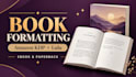 professionally format your book for amazon KDP and lulu