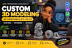 create 3d printable models and stl files