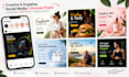 do social media ad design, fb, ig post, or youtube thumbnail