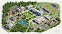 design university campus maps, college maps and wayfinding maps