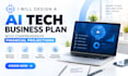 design an  ai tech business plan with comprehensive financial projections