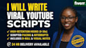 write engaging youtube video script for video essay and documentary