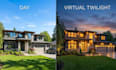 edit virtual twilight, day to dusk conversion in 3 hours