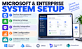 setup microsoft intune active directory okta dynamics 365 crm sharepoint admin