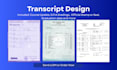 design high school transcript, college transcript, diploma, ged certificate