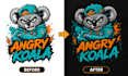 digitize image for embroidery, do logo embroidery in 1 hour