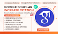 increase google scholar citations, backdated citations and h index score