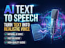 convert text message to speech