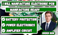 design professional led light pcb, schematic circuit, electrical circuit, light