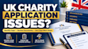 help fix UK charity commission application issues