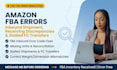 remove amazon fba shipment receiving errors and fix inbound stranded inventory