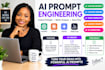 be ai prompt engineer expert ai consultant ai prompt optimization chatgpt prompt