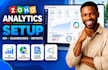setup zoho analytics, kpi dashboards, reports and data integration