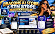 do beacons ai store setup stan store marketing funnel and systemeio sales funnel