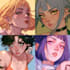 design anime character art