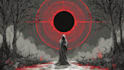 a dark art illustration