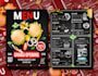 create eye catching restaurant menu and food flyer design