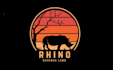 create a premium modern rhino logo design