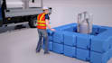 create 3d industrial machinery equipment animation video