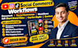 document social commerce workflows edit short brand video caption hooks content