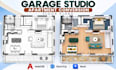 design garage studio apartment conversion floor plans and layouts
