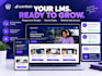 create learndash lms website, lms course content, learndash online course setup