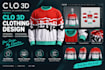 do clo 3d virtual garments clothing design sampling pattern simulation