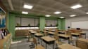 construct kindergarten space design, kids classroom,exterior interior cgi render