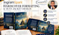 format ingramspark hardcover interiors and design dust jackets