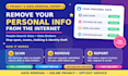 remove your personal information from the  internet for privacy and security