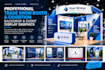 professional trade show booth and backdrop design