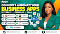 pinterest ads chatbase youcanbook me freshsales simpletexting convertkit workato