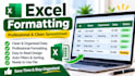 excel data cleaning and spreadsheet formatting