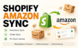 connect shopify amazon inventsync with marketplace connectory and orders