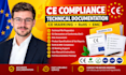 prepare and review ce compliance, eu documentation for eu product certification