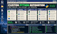 develop custom python scripts and automation tools