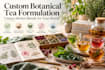 create custom botanical tea and wellness blends