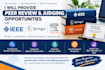 provide peer reviewed ieee springer elsevier judging opportunities