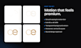 animate your logo into a smooth motion blurred intro