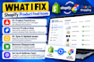 fix shopify product feed errors and resolve google shopping product sync issues