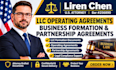 draft single member, multi member llc operating agreement and amendment