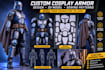 design custom cosplay armor sewing patterns and models