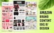 design high converting amazon a plus content and amazon product images