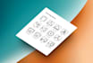 design beautiful and unique flat icons