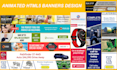 do animated HTML5 banners for adwords and remarketing