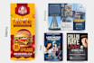 create a flyer design, poster, postcard or door hanger design