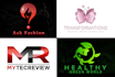 design creative logo with free source files