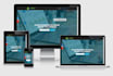 design responsive landing or squeeze page